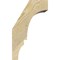 Ekena Millwork 6"W x 6"D x 10"H Balboa Rough Sawn Knee Brace, Douglas Fir BRC06X06X10BOA00RDF - alternate 2